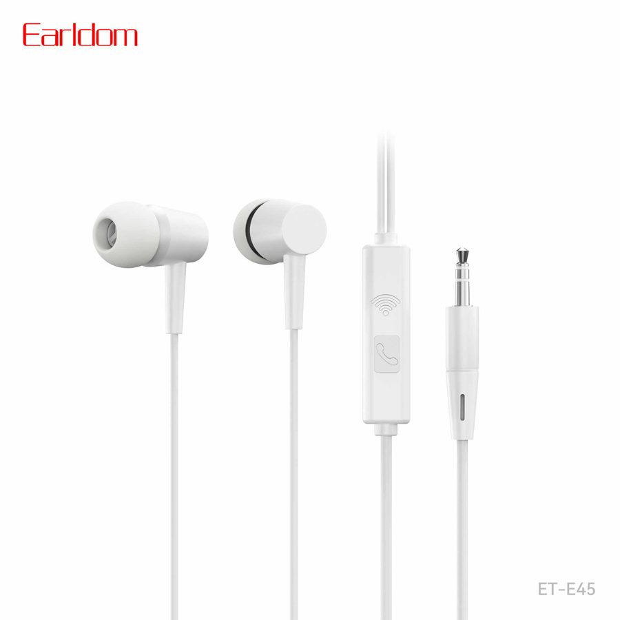 [ET-E45_white] Handsfree - ET-E45 (أبيض)