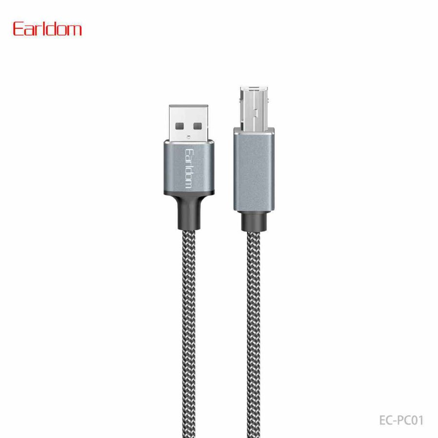 [EC-PC01_1.5_METER_silver] Printer Data Cable - EC-PC01 1.5 METER (Aluminum Alloy - Silver)
