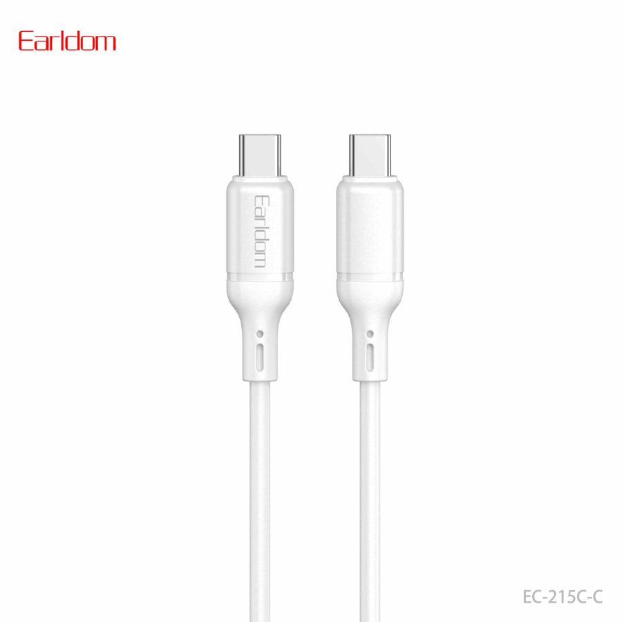 [EC-215C-C_1_METER_white] PD Cable 1M - EC-215C-C 1 METER (Silicone - White)