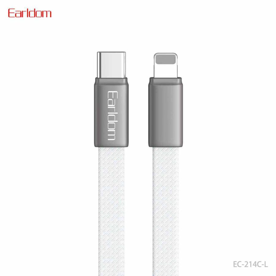 [EC-214C-L_1METER_silver] PD Cable 1M - EC-214C-L 1METER (Pure Copper + Zinc Alloy - Silver)