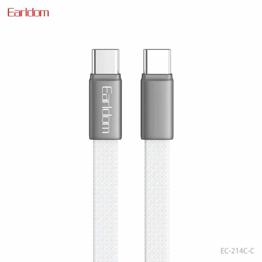[EC-214C-C_1METER_silver] PD Cable 1M - EC-214C-C 1METER (Pure Copper + Zinc Alloy - Silver)