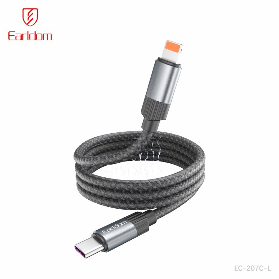 [EC-207C-L_1METER_black] PD Cable 1M - EC-207C-L 1METER (Magnetic Clasp - Black)
