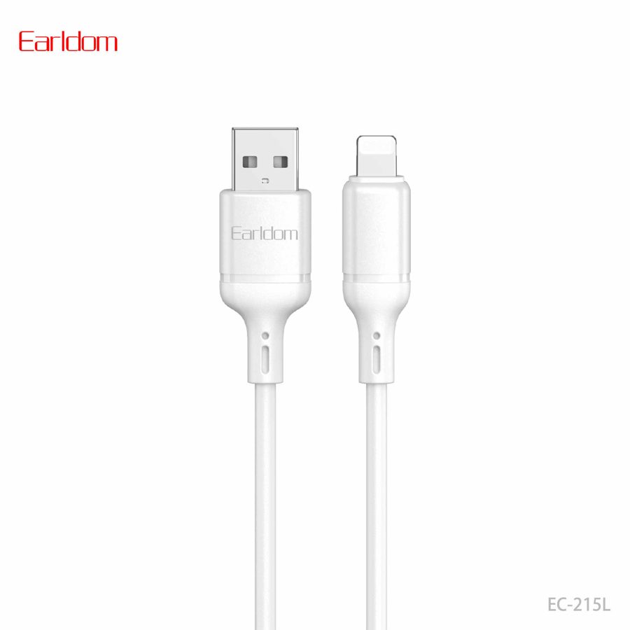 [EC-215L__type_c__1_METER_white] USB Cable - EC-215L (type c) 1 METER (Pure Copper + Silicone - White)
