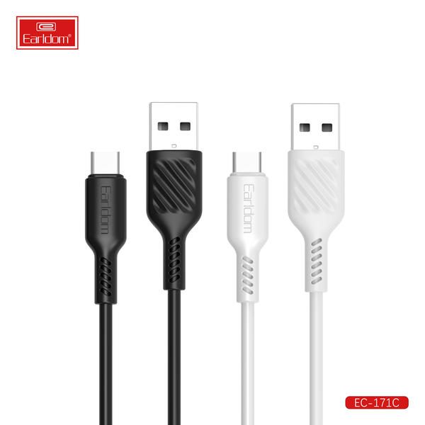[EC-171I__lightning__1_METER_black] USB Cable - EC-171I (lightning) 1 METER (ABS+PVC Wire - Black)