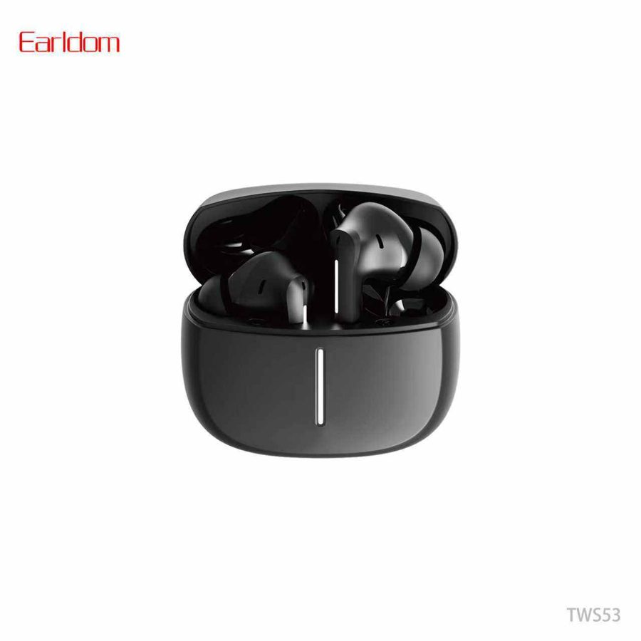 [TWS53_black] سماعات TWS لاسلكية - TWS53 (أسود)