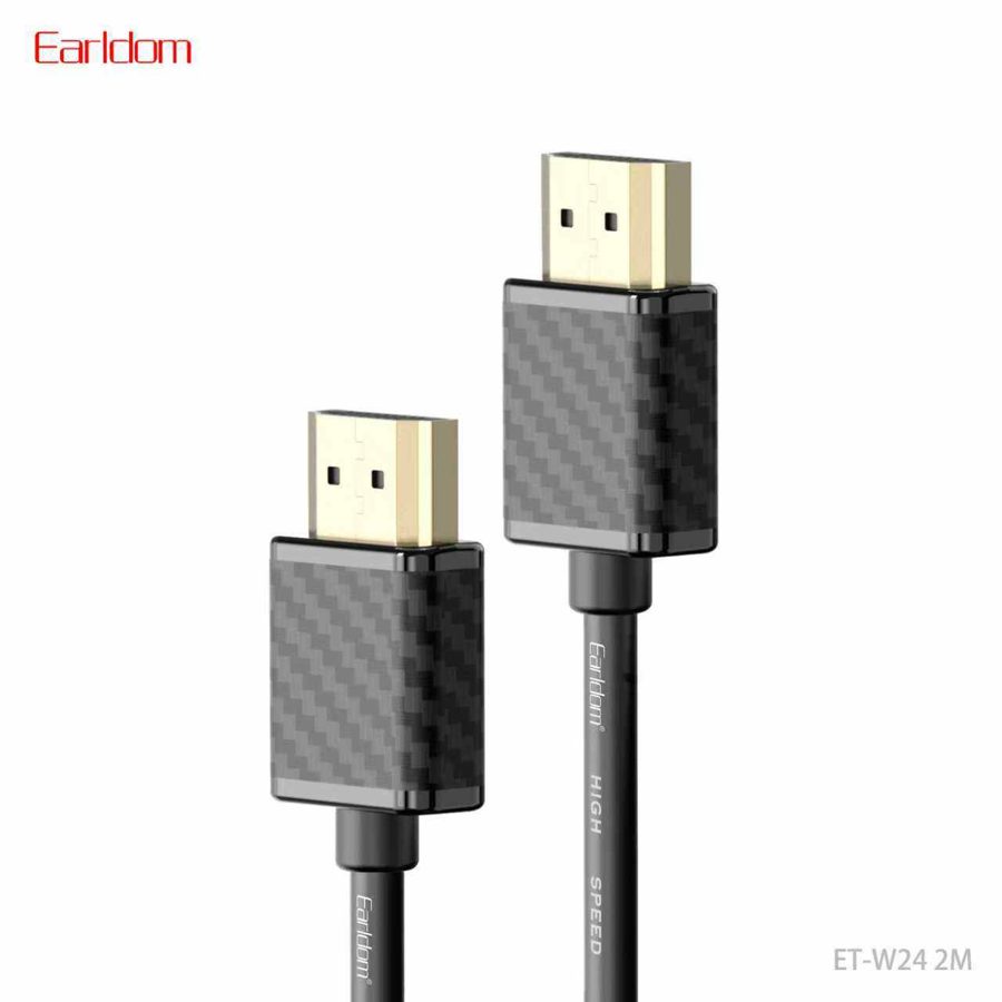 [ET-W24__2_METERS__black] كيبل HDMI إلى HDMI - ET-W24 (2m)