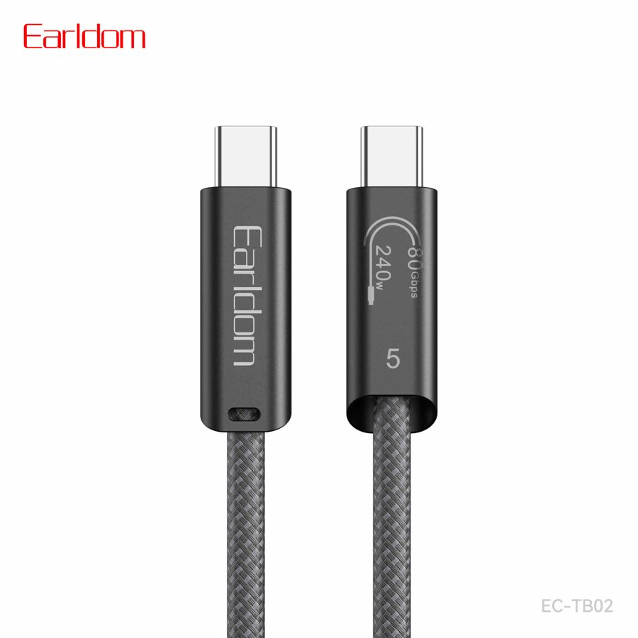 [EC-TB02_1_METER_black] كيبل Thunderbolt - EC-TB02 (أسود)