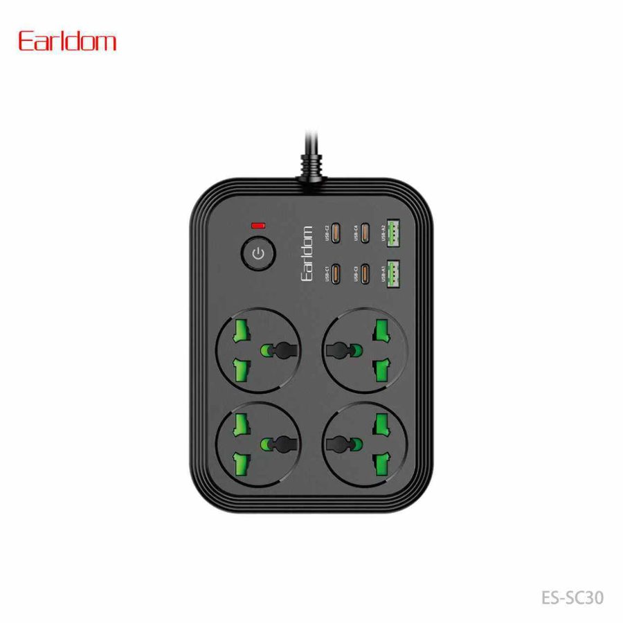 [ES-SC30_UK_Plug_black] UK Wall Socket - ES-SC30_UK_Plug (Black)