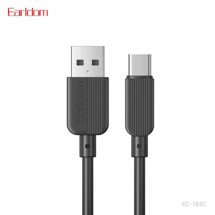 [EC-183C__type_c__1_METER_black] USB Cable 1M - EC-183C (Black)